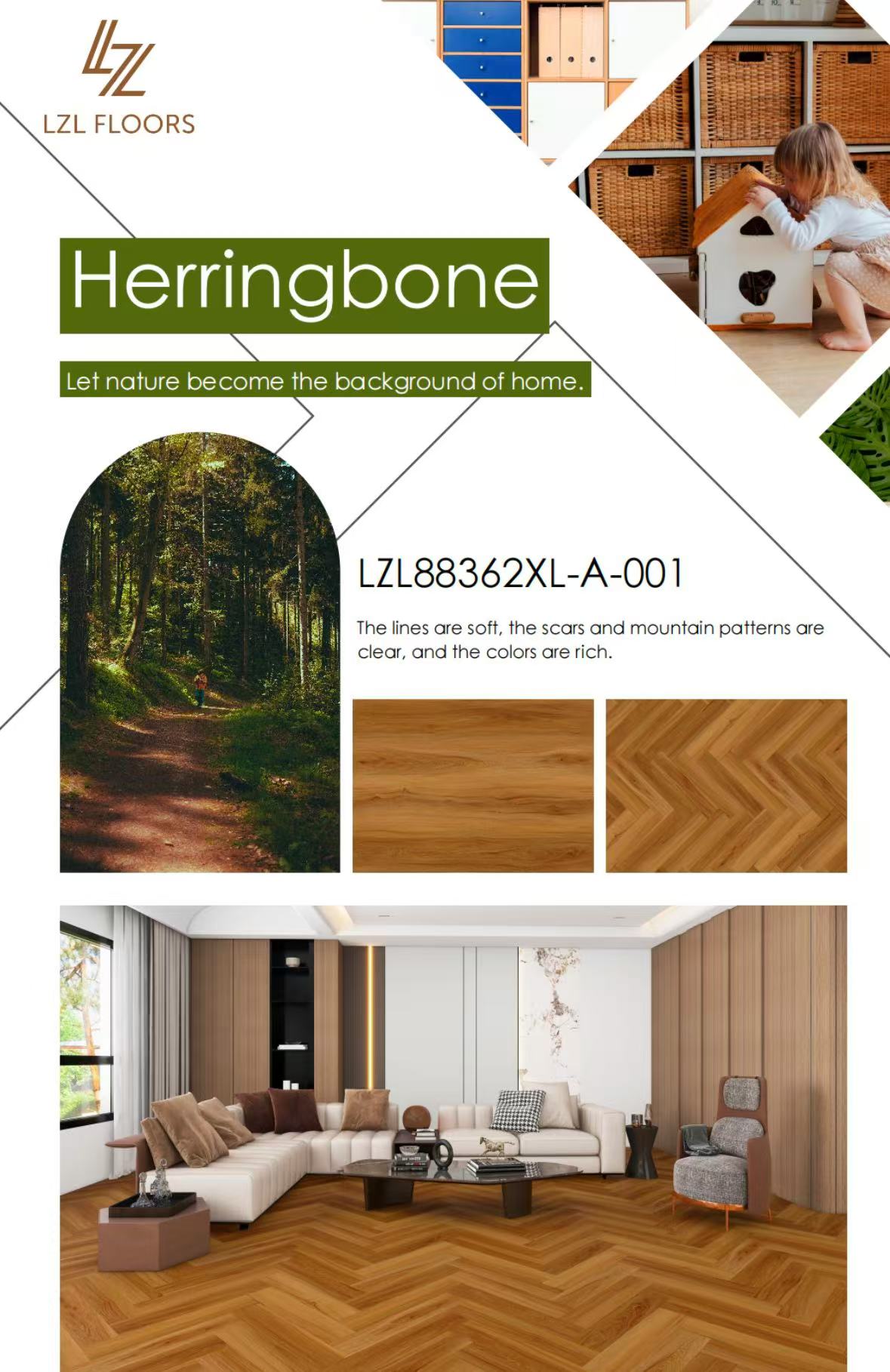 LZL HERRINGBONE FLOORING